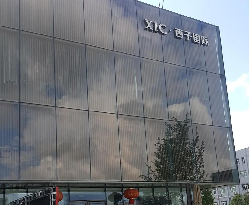 Architektonische Wanddekoration Metallgitter