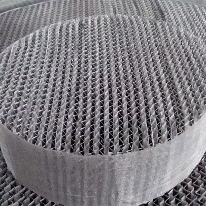 Strukturierte Verpackung für die Erdölfiltration