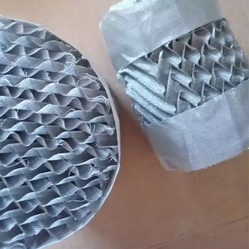 Strukturierte Verpackung für die Erdölfiltration