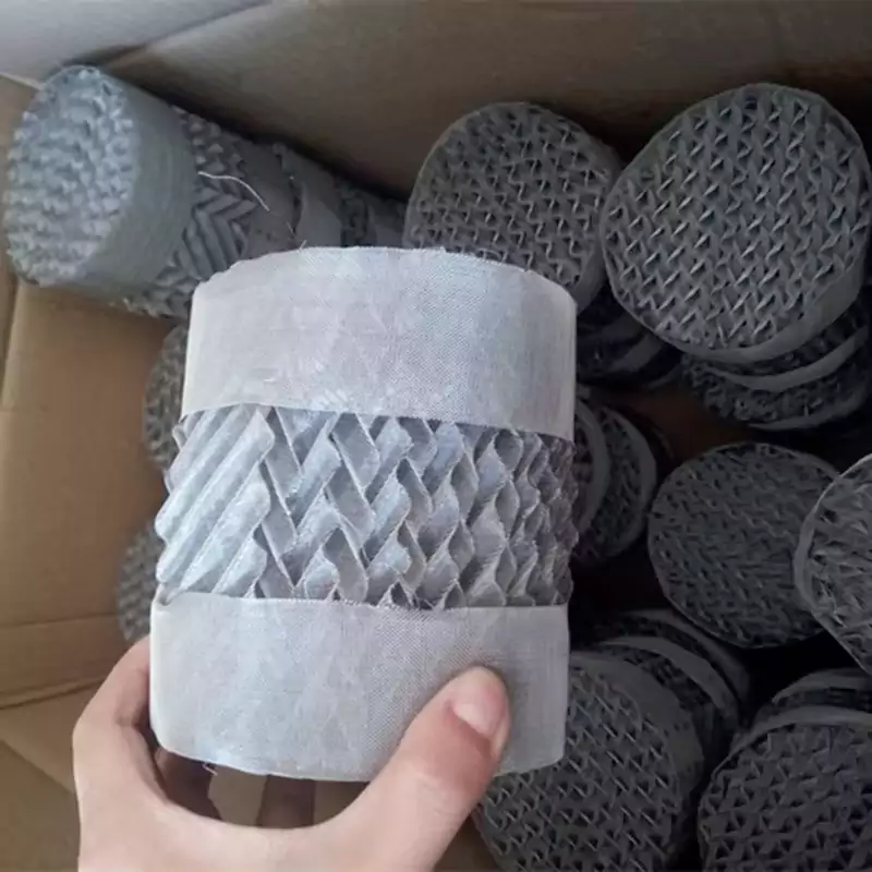 Strukturierte Verpackung für die Erdölfiltration
